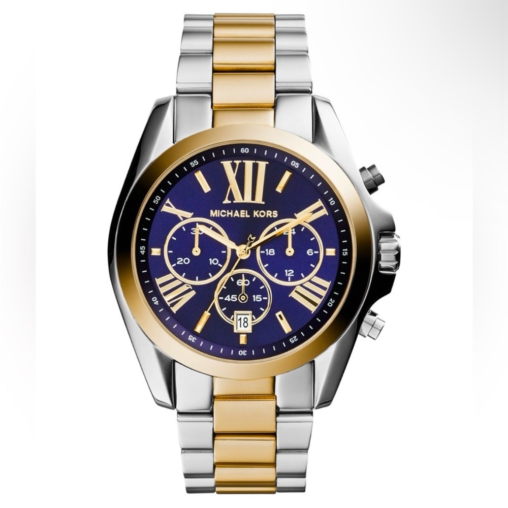 Michael Kors Wristwatch Unisex Two tone Gold & Silver
